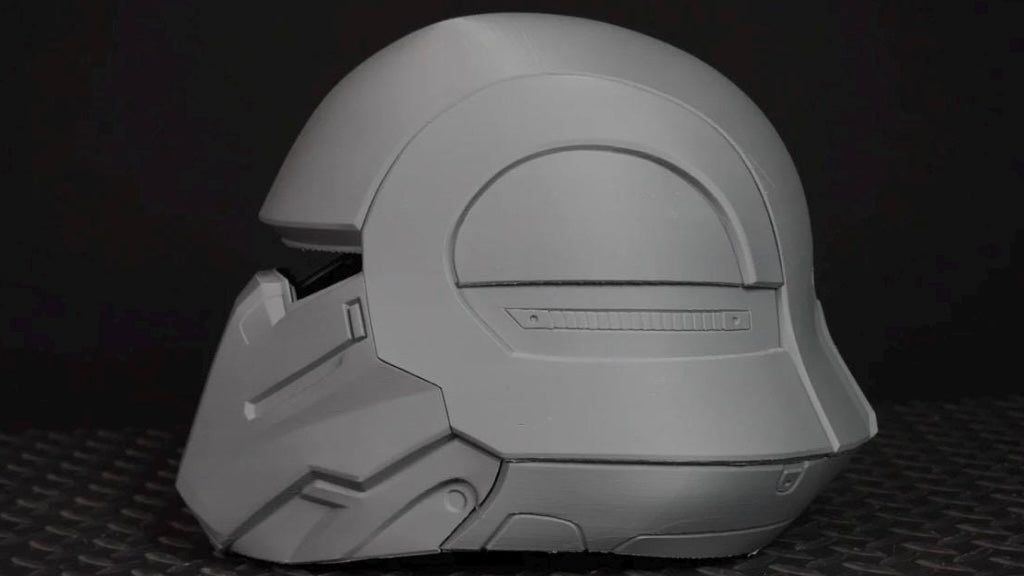 Helldivers Exterminator Helmet - 3D Printed DIY Kit