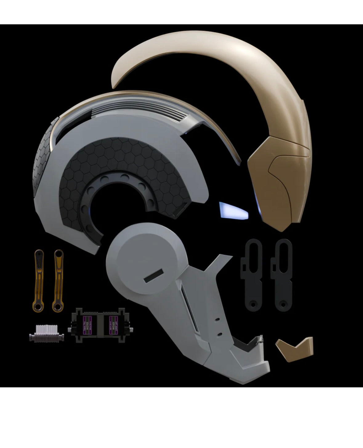 Starboost Helmet - DIY - 3D Printed