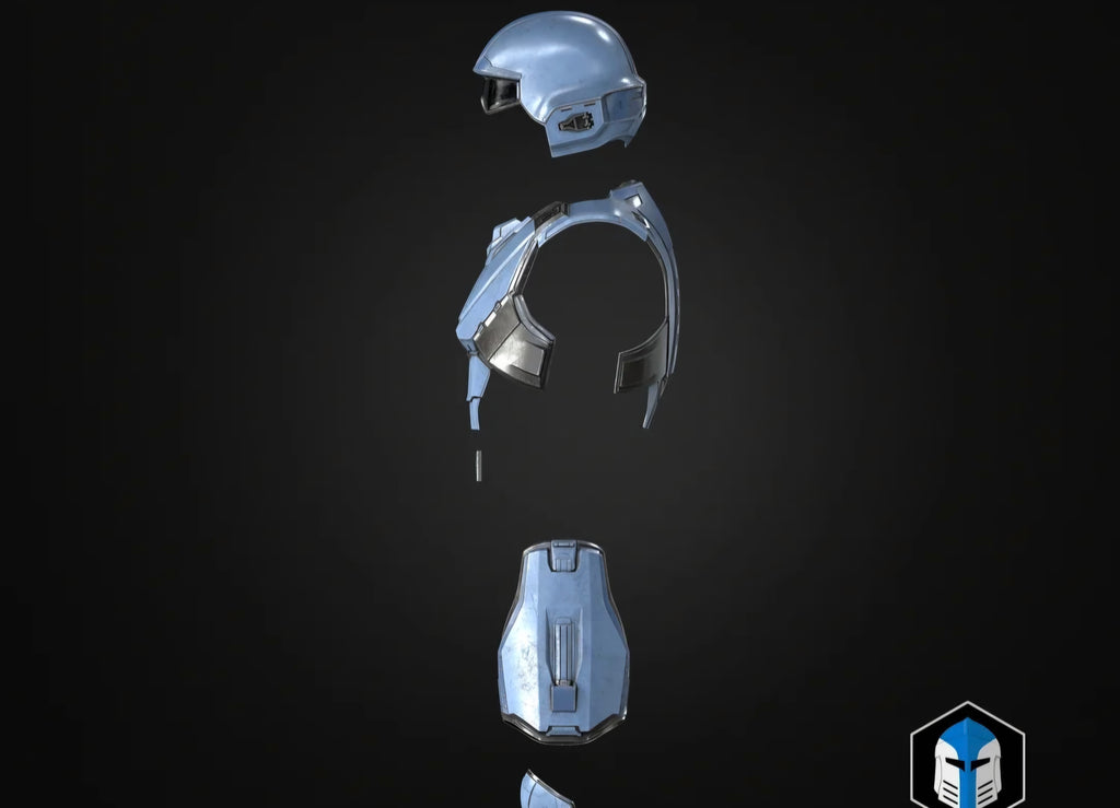 Helldivers SEAF Helmet & Armor – 3D Printed DIY Kit