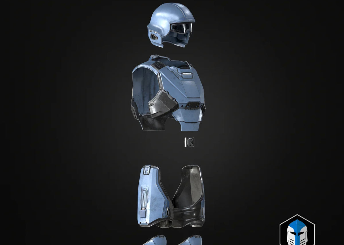 Helldivers SEAF Helmet & Armor – 3D Printed DIY Kit