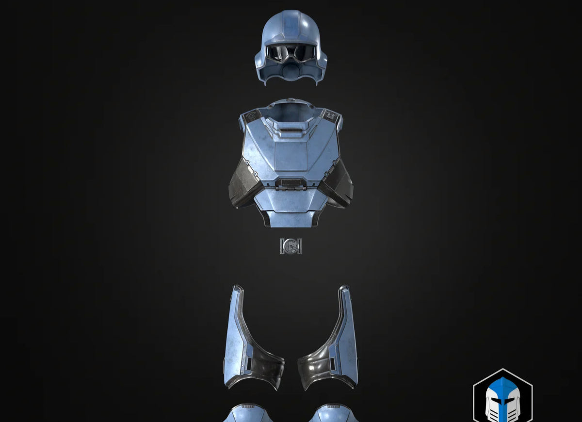 Helldivers SEAF Helmet & Armor – 3D Printed DIY Kit
